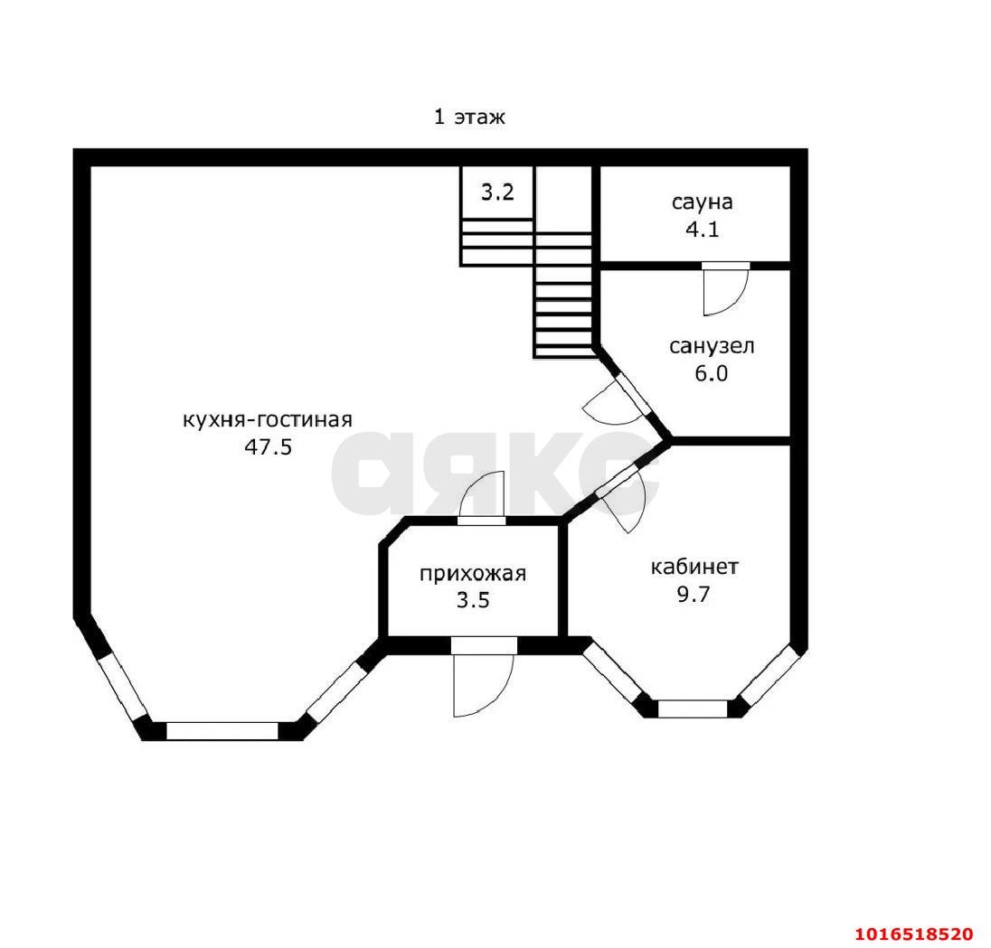 Фото №31: Дом 184 м² + 3.5 сот. - Краснодар, Западный внутригородской округ, мкр. Фестивальный, ул. Труда, 104