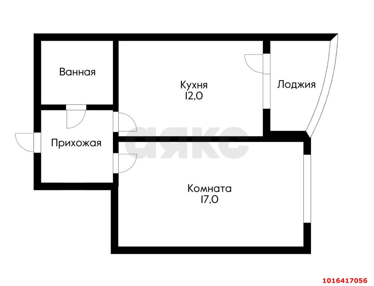 Фото №11: 1-комнатная квартира 41 м² - Краснодар, Прикубанский внутригородской округ, мкр. Губернский, ул. им. Героя Яцкова И.В., 9к2