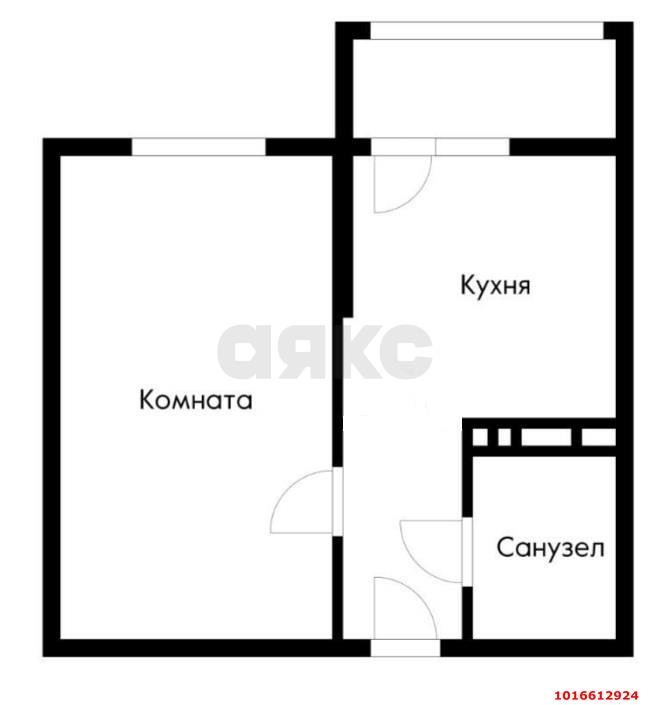 Фото №19: 1-комнатная квартира 35 м² - Краснодар, Прикубанский внутригородской округ, мкр. Славянский, ул. Заполярная, 35к4