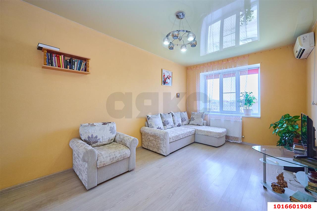 Фото №6: 1-комнатная квартира 38 м² - Краснодар, Прикубанский внутригородской округ, Завод Радиоизмерительных Приборов, мкр. Музыкальный, ул. имени Ф.И. Шаляпина, 31Б