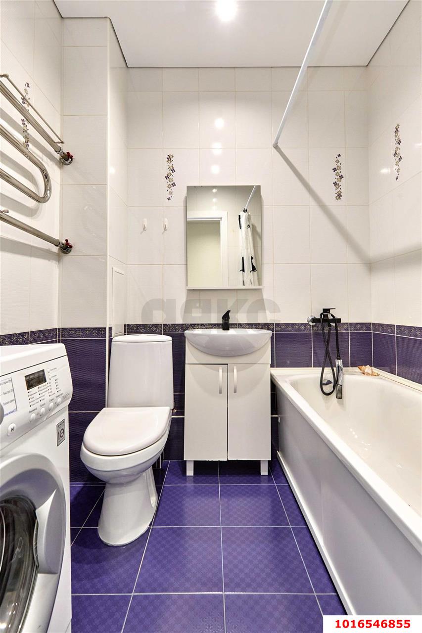 Фото №16: 1-комнатная квартира 36 м² - Краснодар, Прикубанский внутригородской округ, мкр. Восточно-Кругликовский, ул. Восточно-Кругликовская, 64