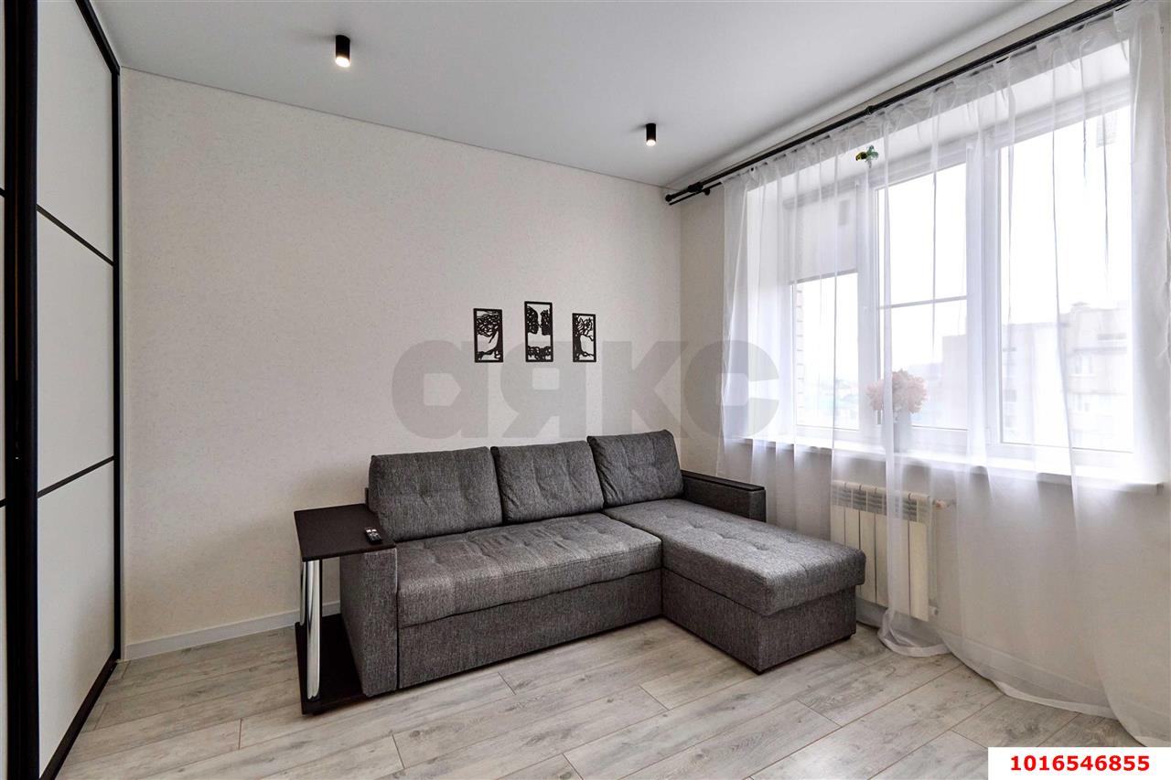 Фото №4: 1-комнатная квартира 36 м² - Краснодар, Прикубанский внутригородской округ, мкр. Восточно-Кругликовский, ул. Восточно-Кругликовская, 64