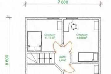 Фото №2: Дом 110 м² - Эскулап, 80