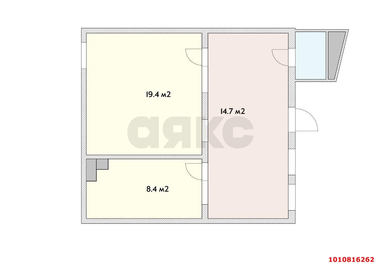 Фото №6: Часть дома 42 м² + 2.3 сот. - Краснодар, Западный внутригородской округ, мкр. Центральный, ул. Длинная, 17