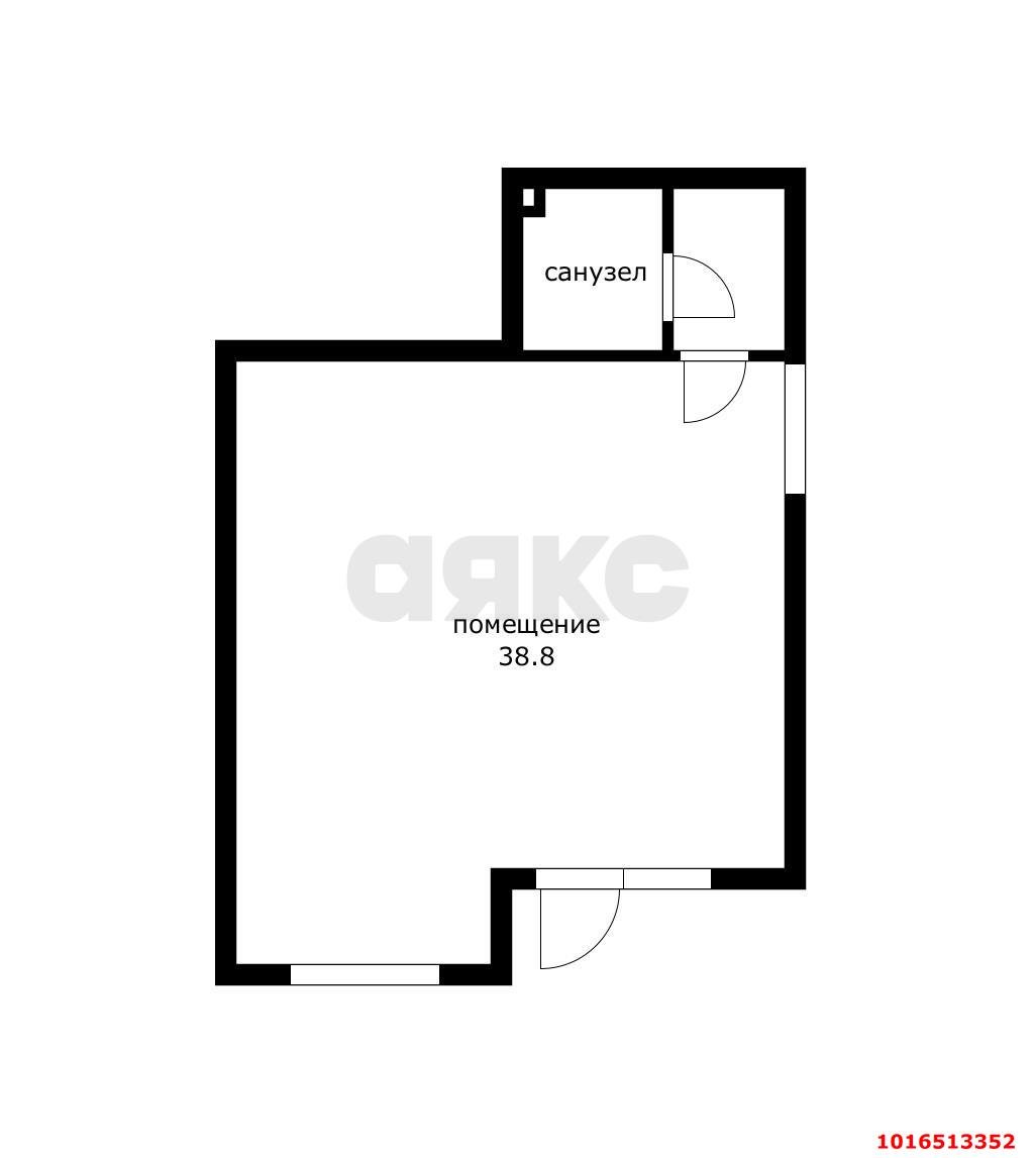 Фото №4: Коммерция 38 м² - Краснодар, жилой комплекс Новые Сезоны, мкр. Прикубанский внутригородской округ, ул. Скандинавская, 1