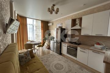 Фото №1: 1-комнатная квартира 50 м² - Геленджик, мкр. жилой комплекс Альбатрос, ул. Одесская, 3Ак1