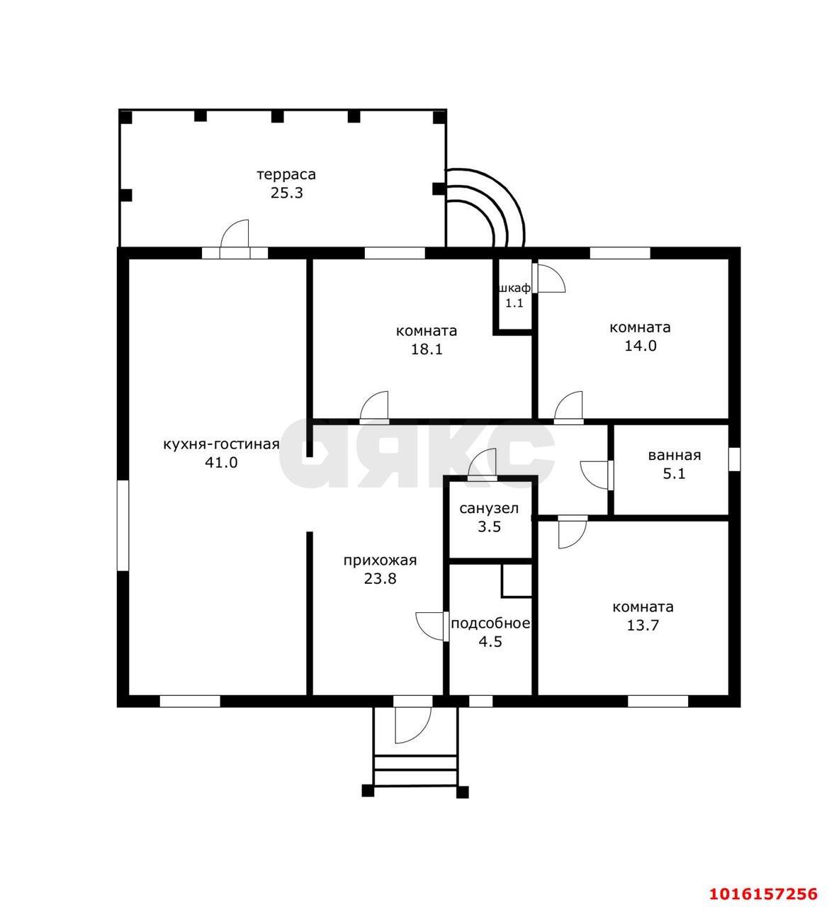 Фото №19: Дом 158 м² + 10 сот. - Российский, мкр. Прикубанский внутригородской округ, ул. Триумфальная, 79
