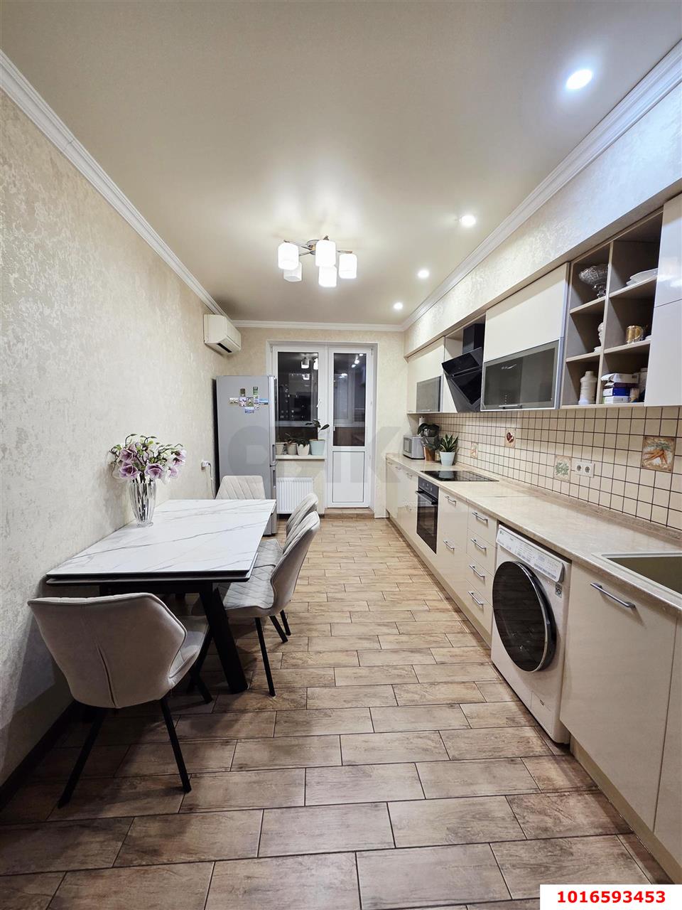 Фото №7: 3-комнатная квартира 101 м² - Краснодар, ЖК Атмосфера, Прикубанский внутригородской округ, Завод Радиоизмерительных Приборов, имени Петра Метальникова, мкр. жилой комплекс Атмосфера, ул. Московская, 125к1