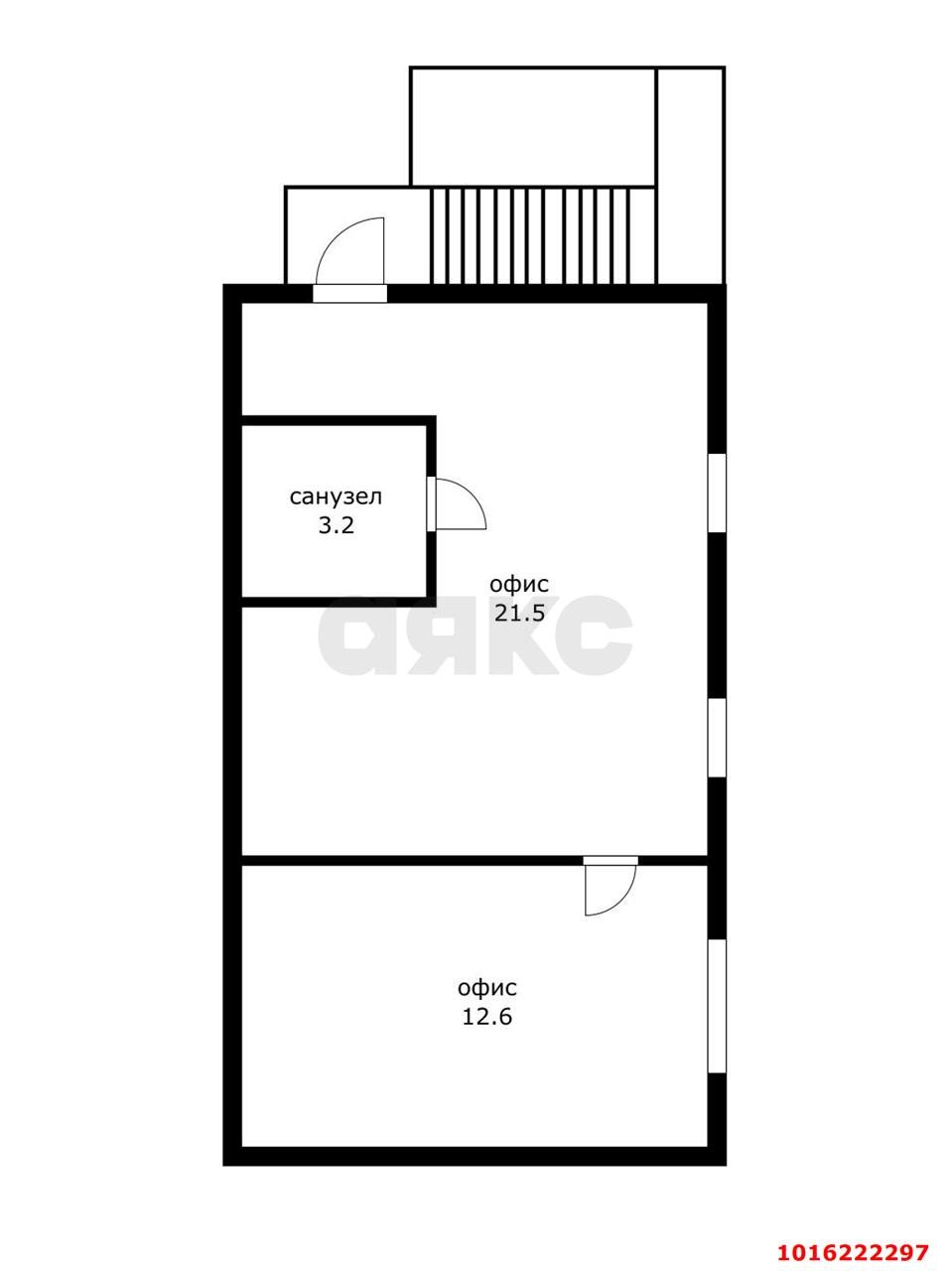 Фото №2: Коммерция 40 м² - Краснодар, Центральный внутригородской округ, мкр. Центральный, ул. Коммунаров, 136