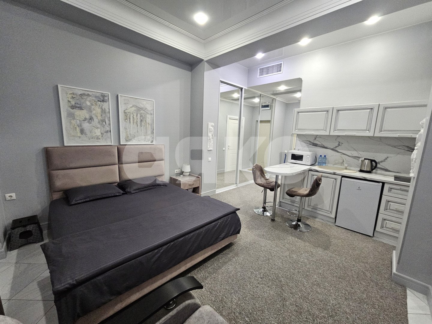 Фото №1: Студия 25 м² - Сочи, р. Центральный, ул. Орджоникидзе, 9