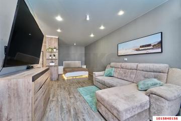 Фото №1: 1-комнатная квартира 50 м² - Краснодар, мкр. Солнечный, ул. Архитектора Ишунина, 7/1к2