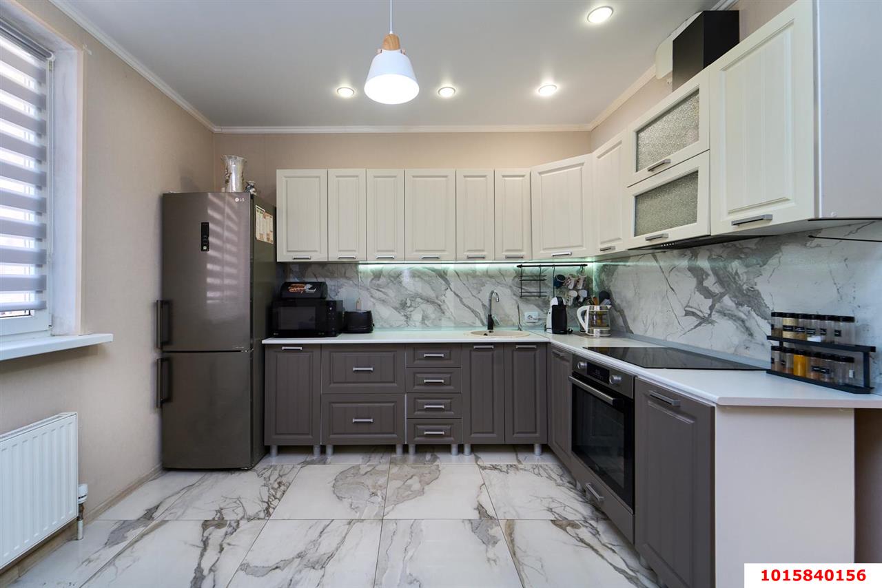 Фото №9: 1-комнатная квартира 50 м² - Краснодар, Прикубанский внутригородской округ, Фестивальный, мкр. Солнечный, ул. Архитектора Ишунина, 7/1к2