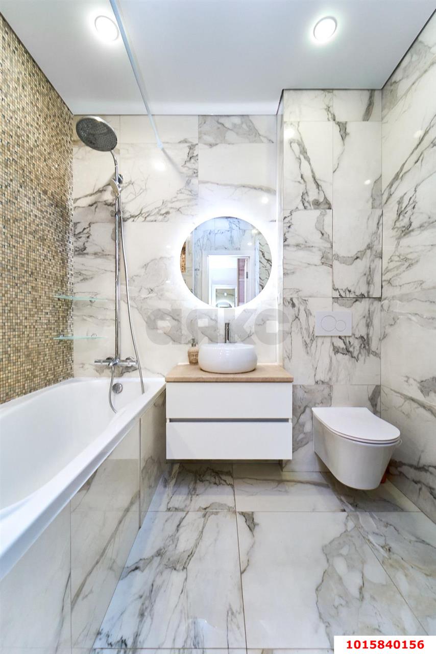 Фото №15: 1-комнатная квартира 50 м² - Краснодар, Прикубанский внутригородской округ, Фестивальный, мкр. Солнечный, ул. Архитектора Ишунина, 7/1к2