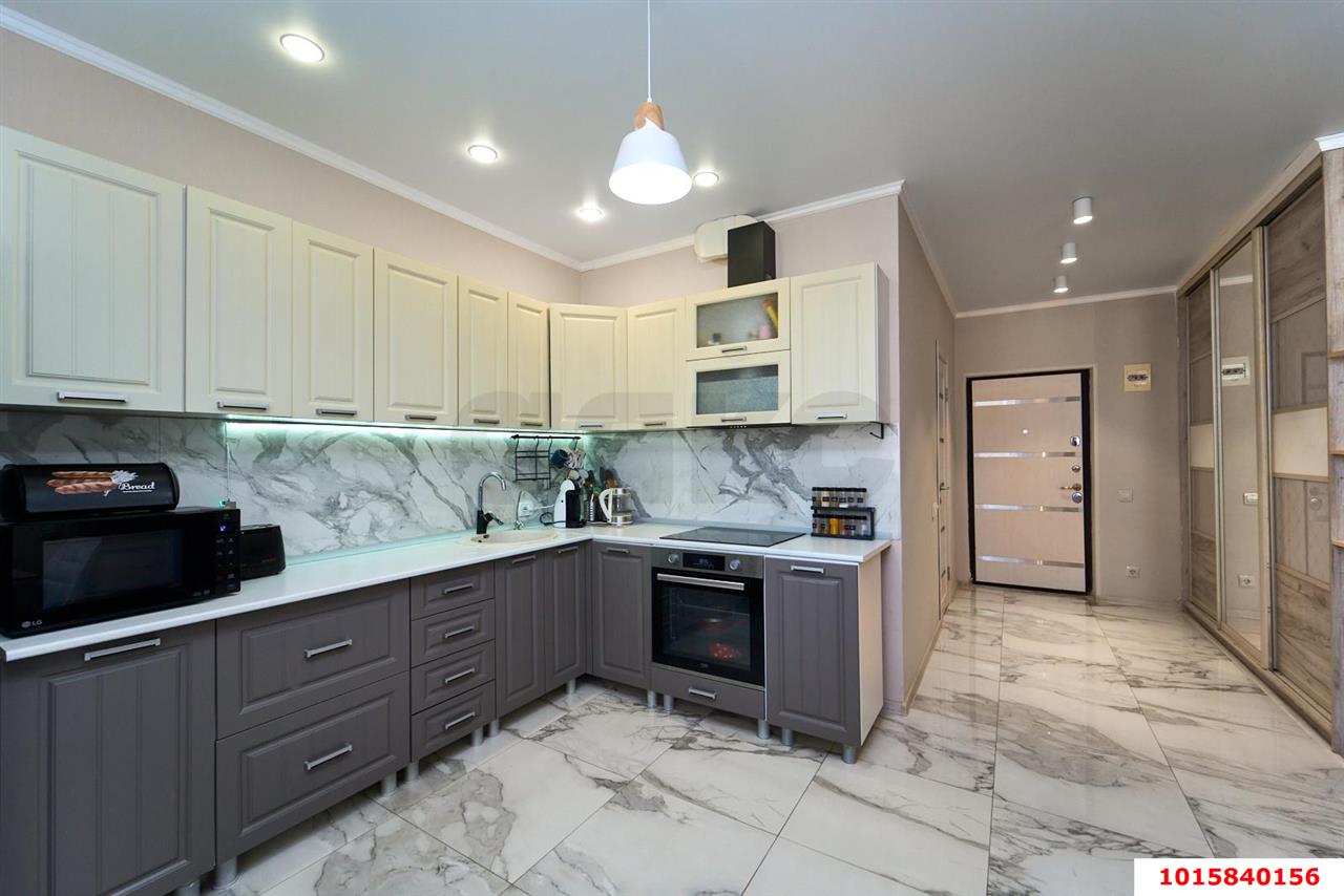 Фото №8: 1-комнатная квартира 50 м² - Краснодар, Прикубанский внутригородской округ, Фестивальный, мкр. Солнечный, ул. Архитектора Ишунина, 7/1к2