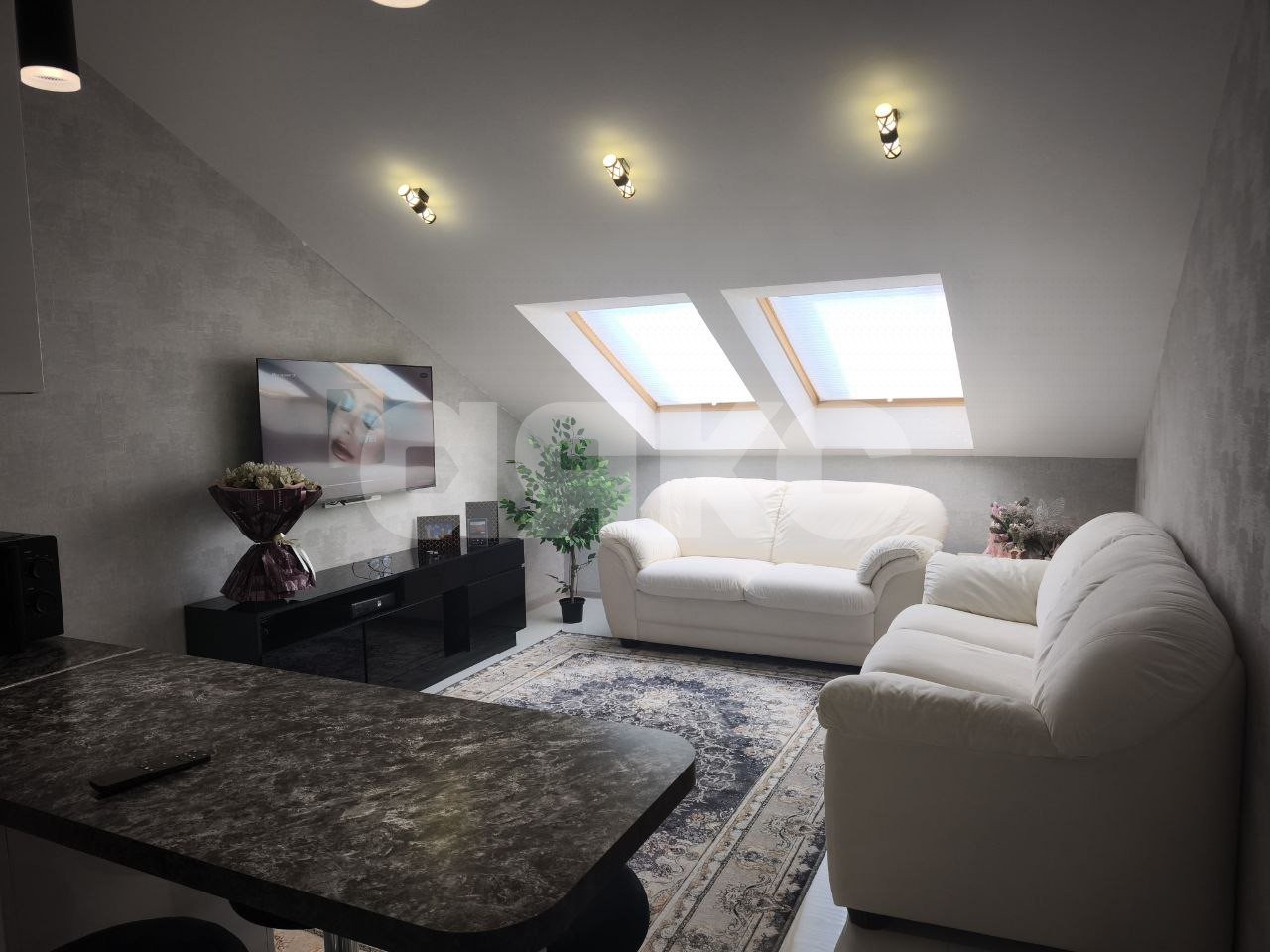 Фото №3: 2-комнатная квартира 50 м² - Геленджик, мкр. жилой комплекс Лазурный-2, ул. Верхняя, 4к3