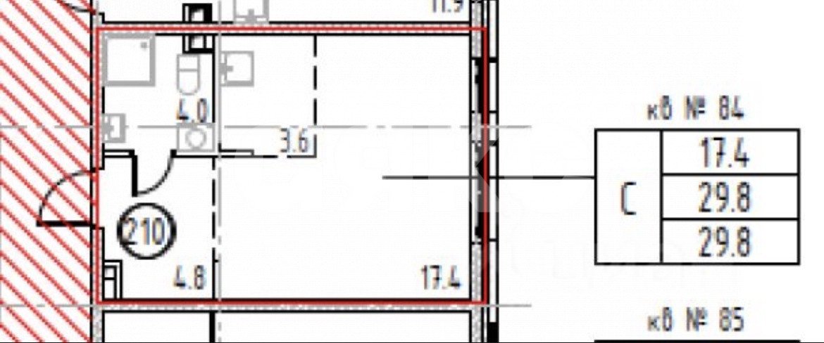 Фото №1: Студия 29 м² - Москва