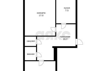 Фото №1: 2-комнатная квартира 49 м² - Краснодар, мкр. Славянский, ул. Красных Партизан, 103
