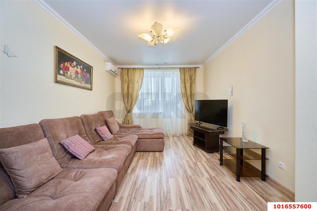 Фото №1: 1-комнатная квартира 44 м² - Краснодар, Карасунский внутригородской округ, ж/м Пашковский, ул. Бородинская, 150