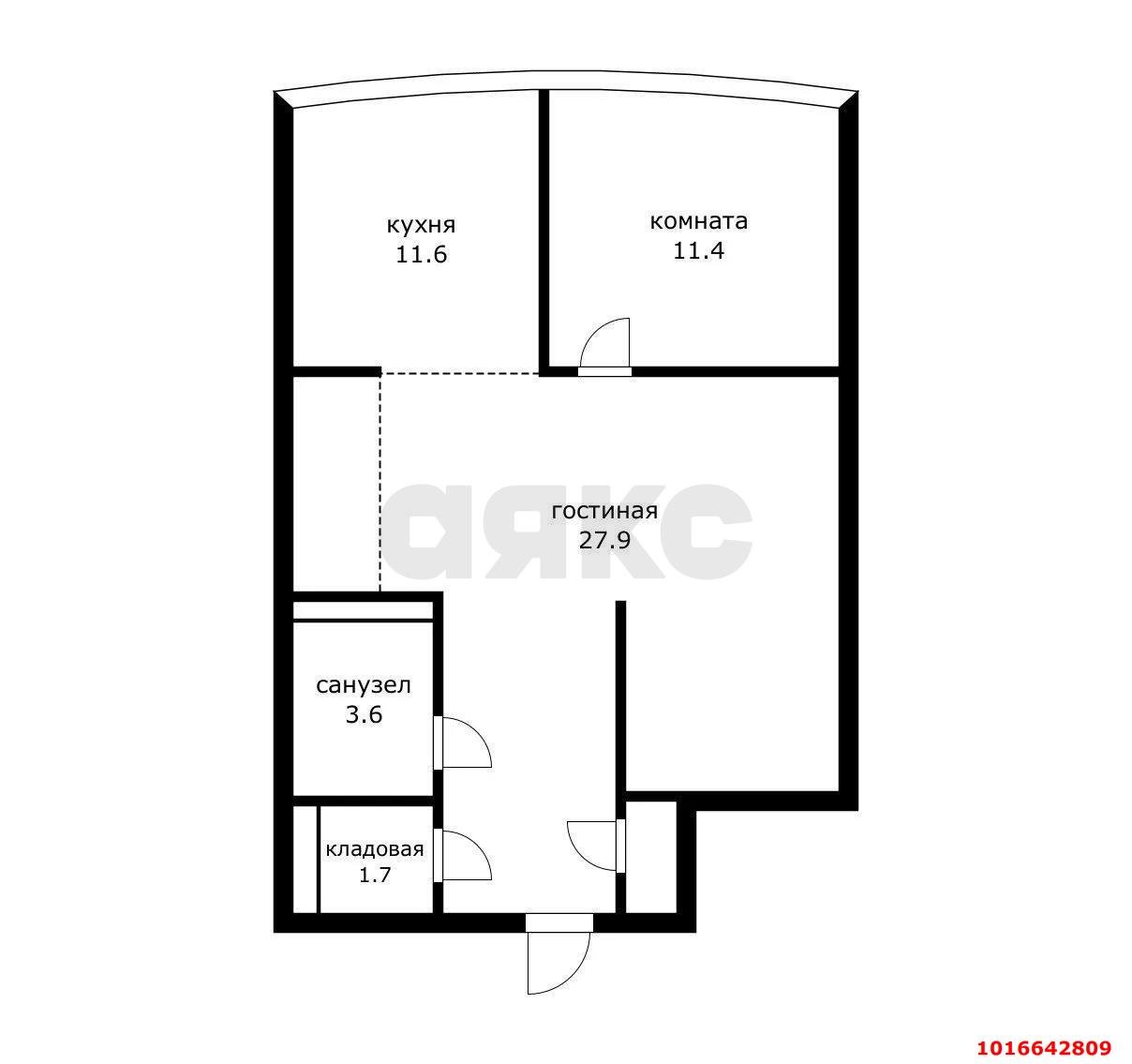 Фото №20: 2-комнатная квартира 60 м² - Краснодар, ул. Вишняковой, 1/23к2