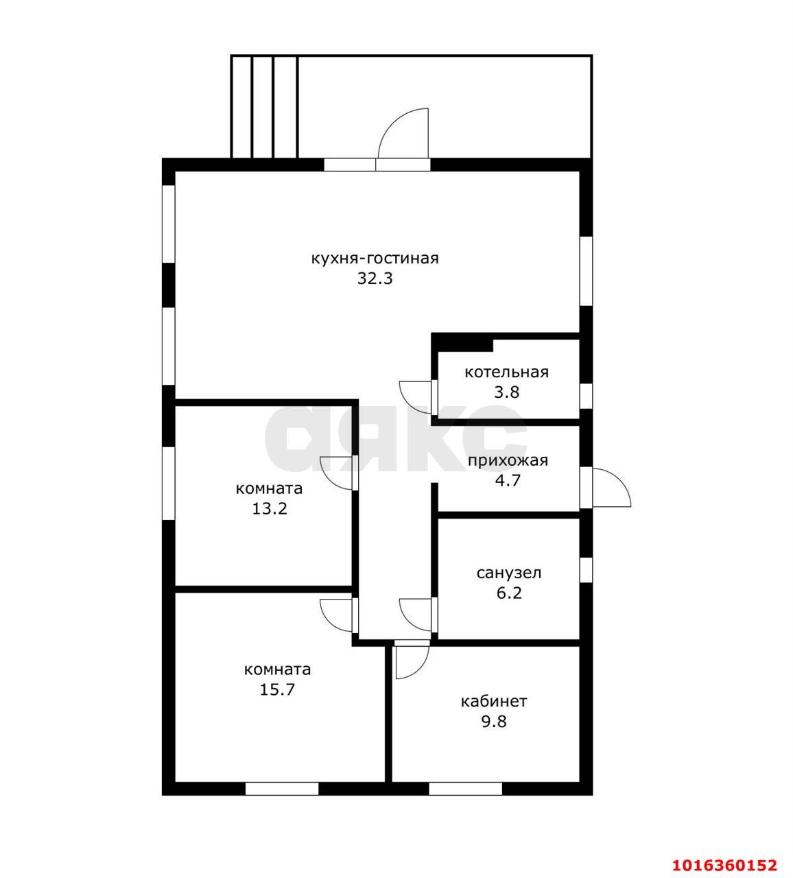 Фото №20: Дом 100 м² + 8 сот. - Старобжегокай, ул. Гагарина, 22