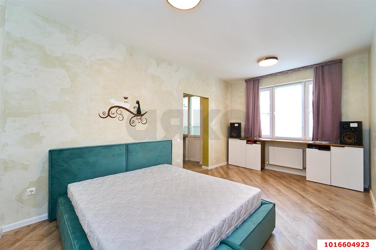 Фото №2: 1-комнатная квартира <span class="whitespace-nowrap">40 м²</span>, <span class="whitespace-nowrap">7/18 эт.</span> - Краснодар, Карасунский внутригородской округ, мкр. жилой комплекс Фреш, ул. Автолюбителей