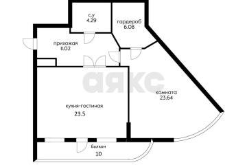 Фото №3: 2-комнатная квартира 80 м² - Краснодар, мкр. Западный внутригородской округ, ул. имени Дзержинского, 93