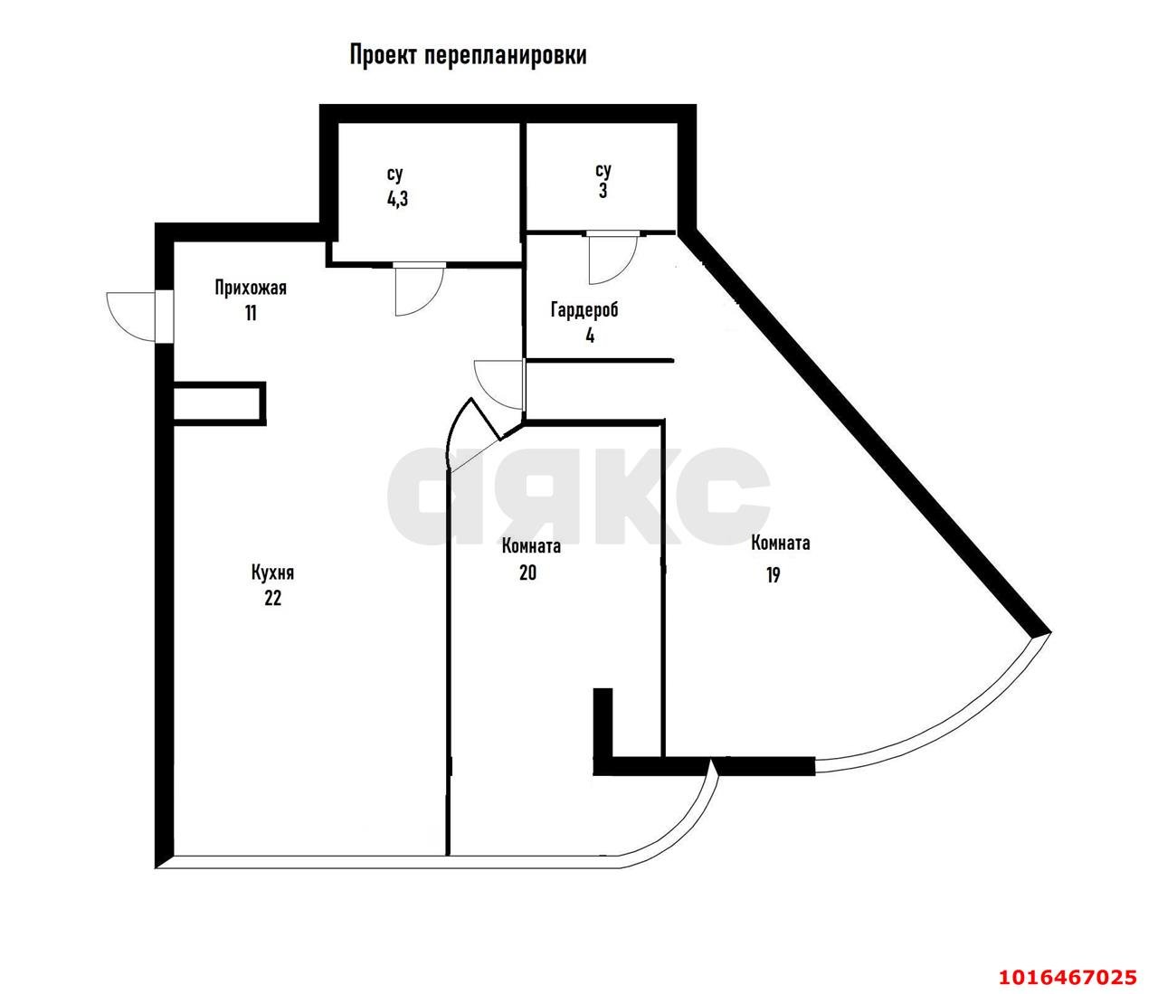 Фото №2: 2-комнатная квартира 80 м² - Краснодар, мкр. Западный внутригородской округ, ул. имени Дзержинского, 93