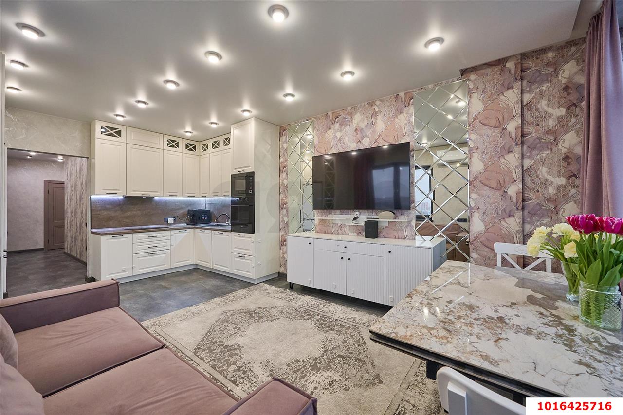 Фото №5: 2-комнатная квартира 65 м² - Краснодар, Прикубанский внутригородской округ, Завод Радиоизмерительных Приборов, жилой комплекс Лучший, мкр. имени Петра Метальникова, ул. Петра Метальникова, 38