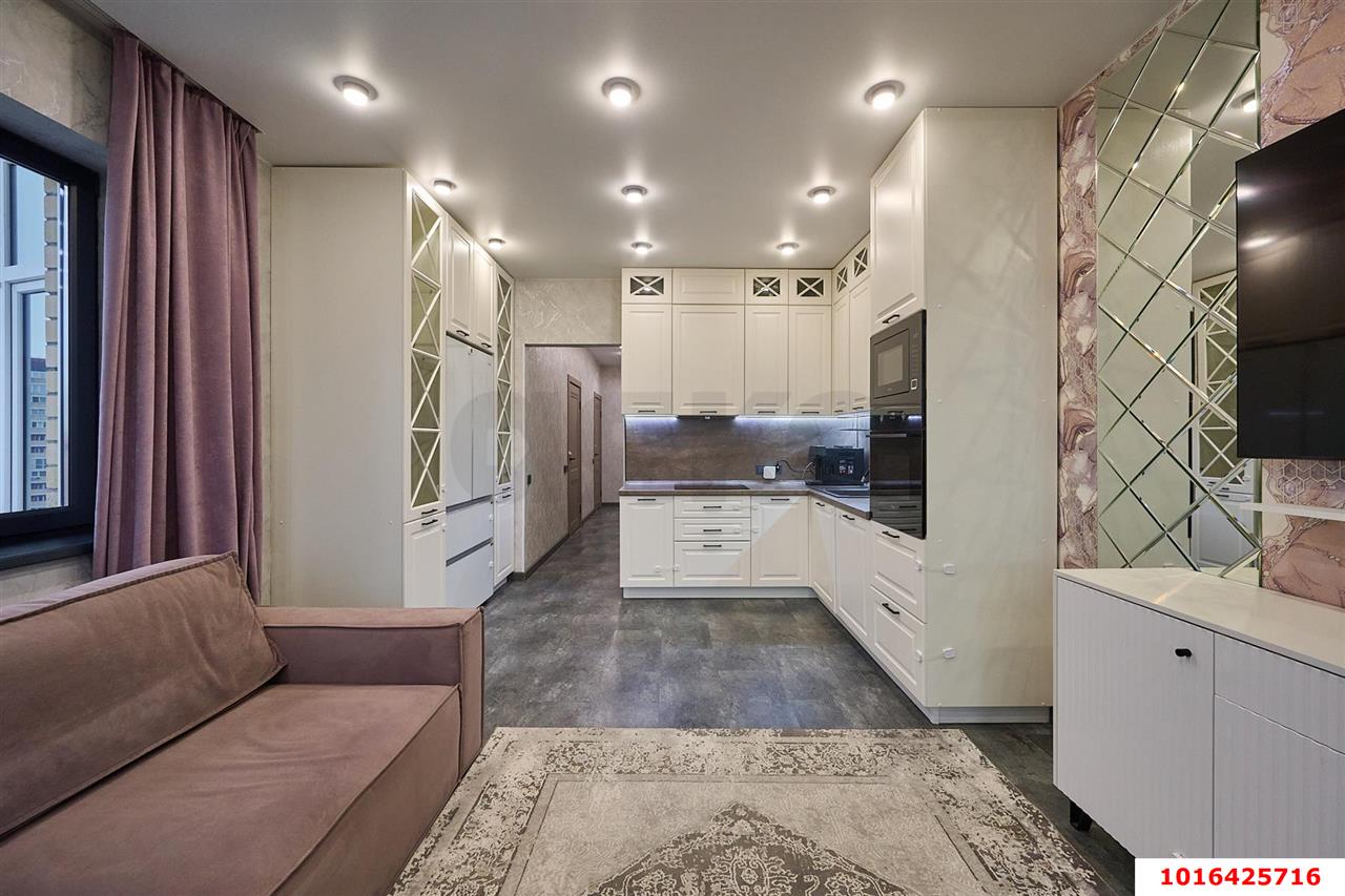 Фото №4: 2-комнатная квартира 65 м² - Краснодар, Прикубанский внутригородской округ, Завод Радиоизмерительных Приборов, жилой комплекс Лучший, мкр. имени Петра Метальникова, ул. Петра Метальникова, 38