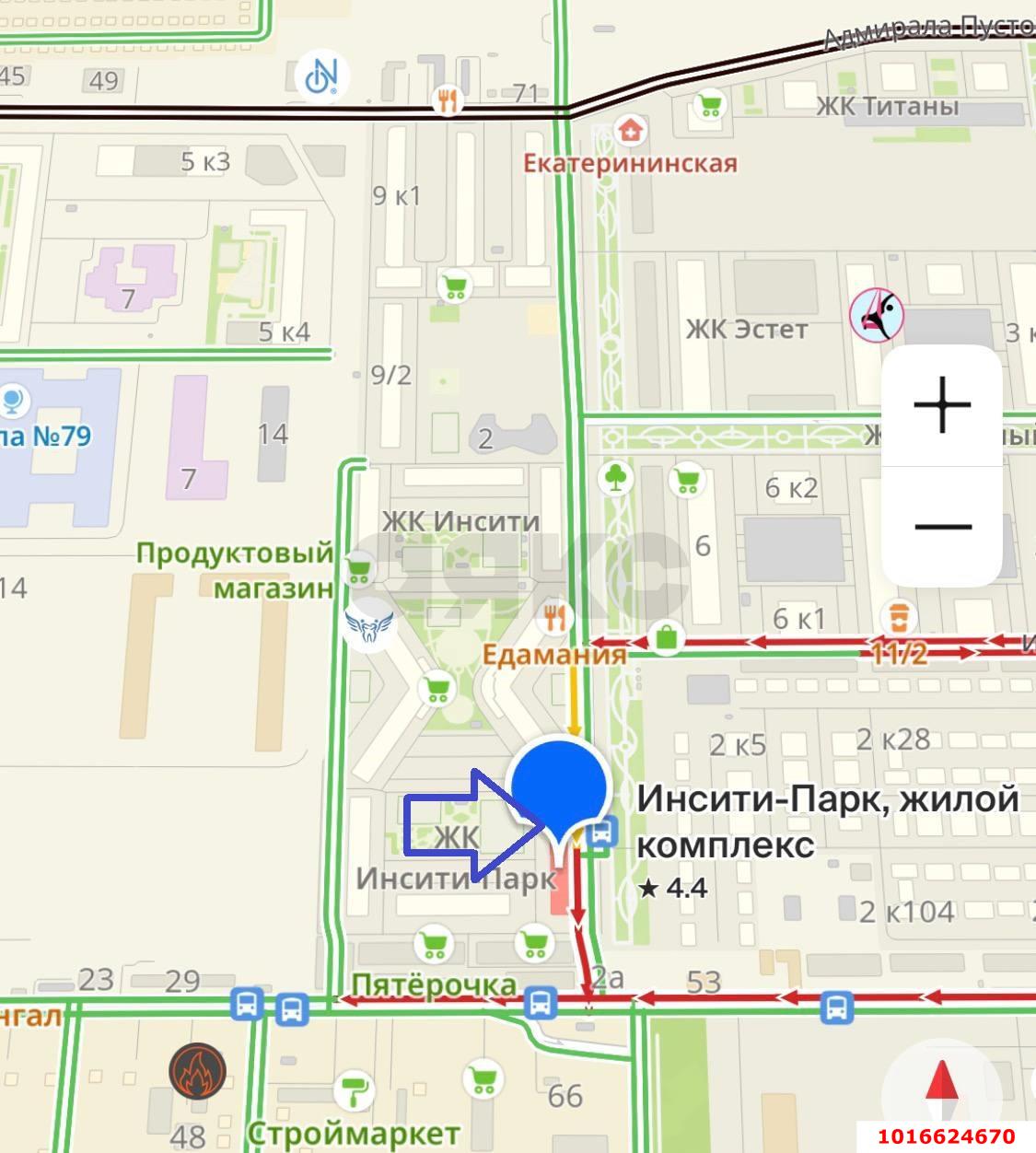 Фото №14: Коммерция 116 м² - Краснодар, Прикубанский внутригородской округ, Россинского, мкр. жилой комплекс Инсити-Парк, ул. Командорская, 1/3