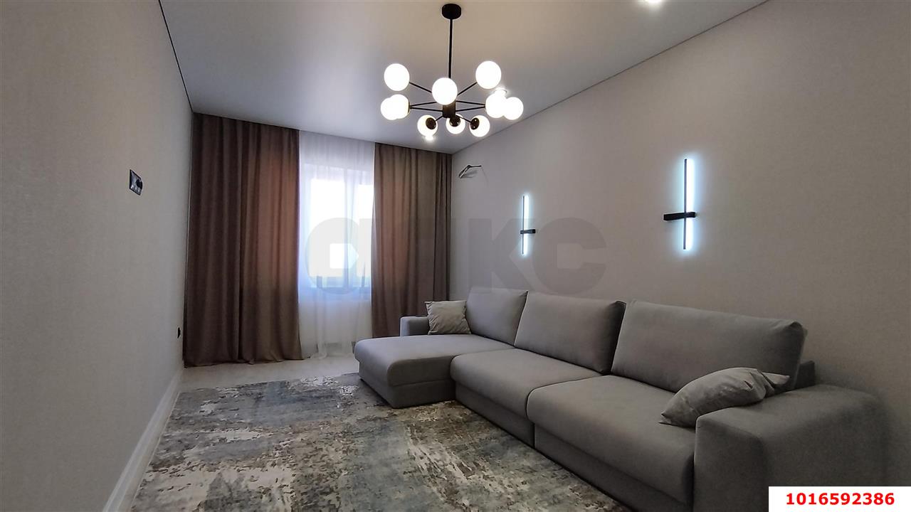 Фото №4: 1-комнатная квартира 48 м² - Краснодар, Прикубанский внутригородской округ, мкр. Губернский, ул. имени Героя Георгия Бочарникова, 12