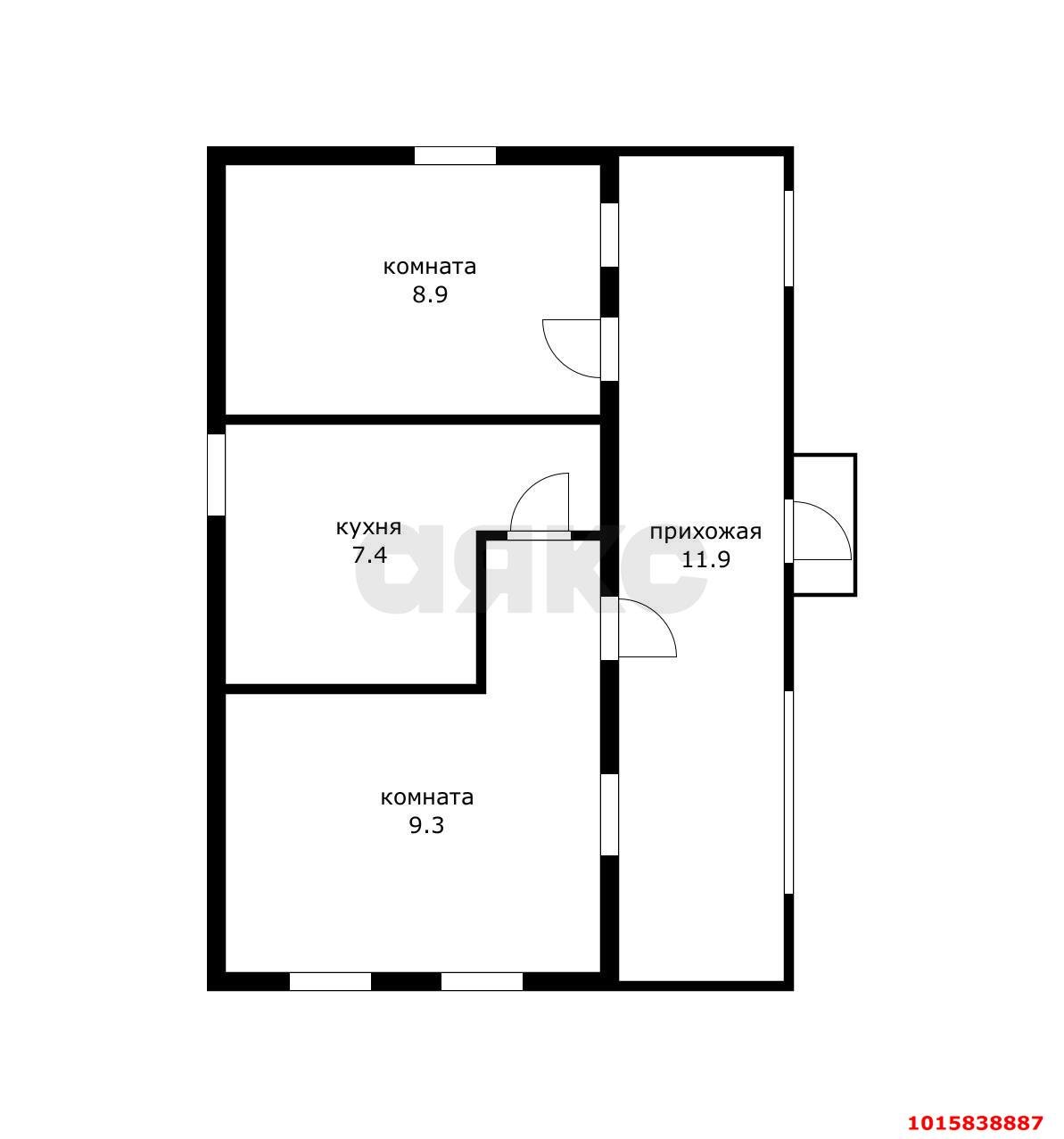 Фото №8: Дом 81 м² + 10 сот. - Лазурный, мкр. Прикубанский внутригородской округ, ул. Спортивная, 19
