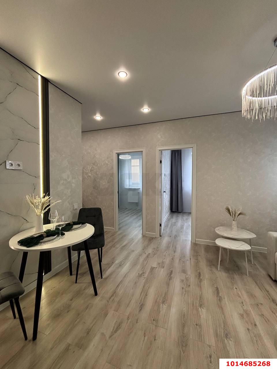 Фото №3: 2-комнатная квартира 42 м² - Краснодар, Прикубанский внутригородской округ, Музыкальный, ЖК Территория Счастья, Завод Радиоизмерительных Приборов, имени Петра Метальникова, мкр. жилой комплекс Территория счастья, ул. Евгении Жигуленко, 3