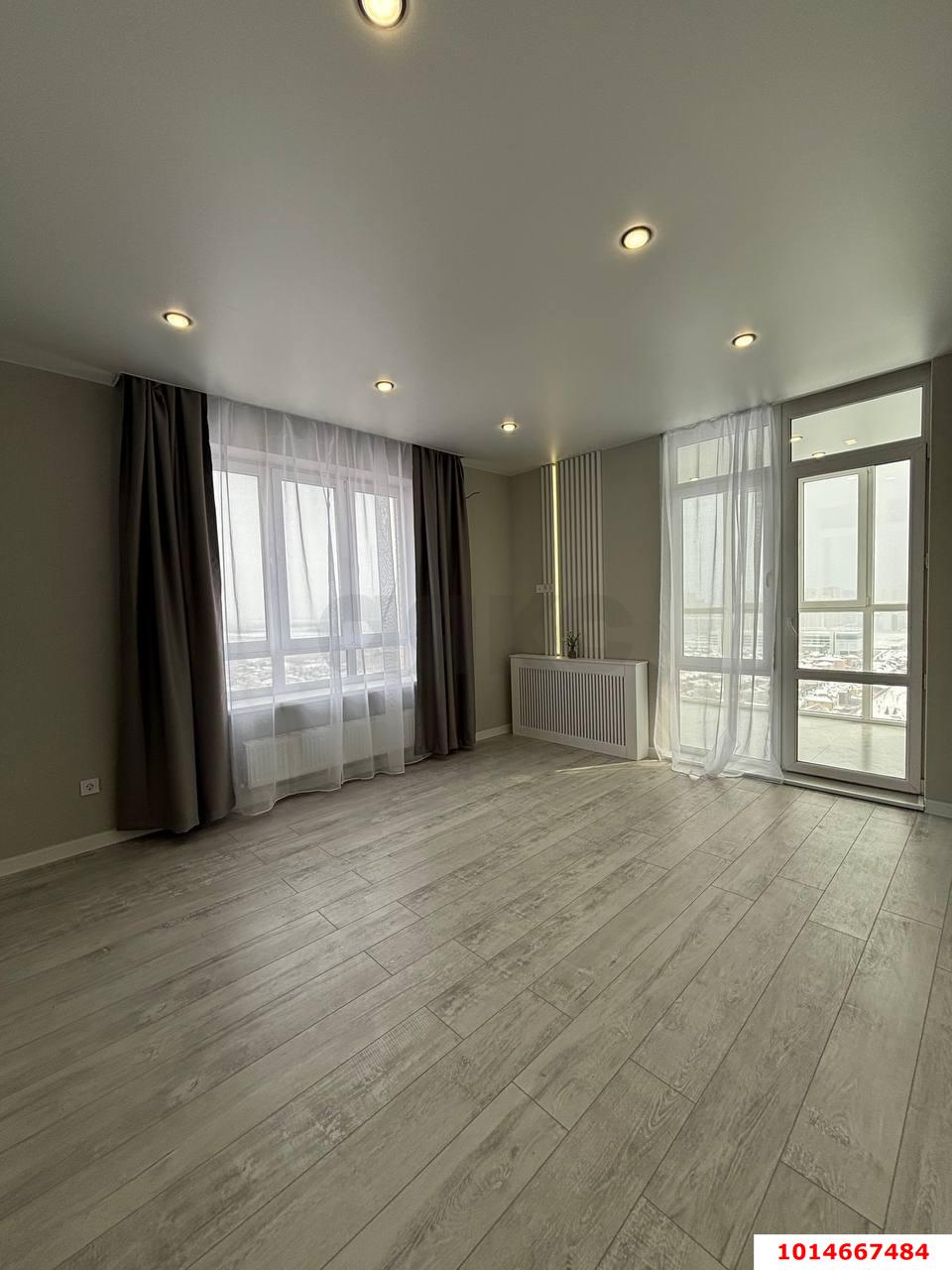 Фото №2: 2-комнатная квартира 62 м² - Краснодар, Прикубанский внутригородской округ, мкр. Любимово, 2