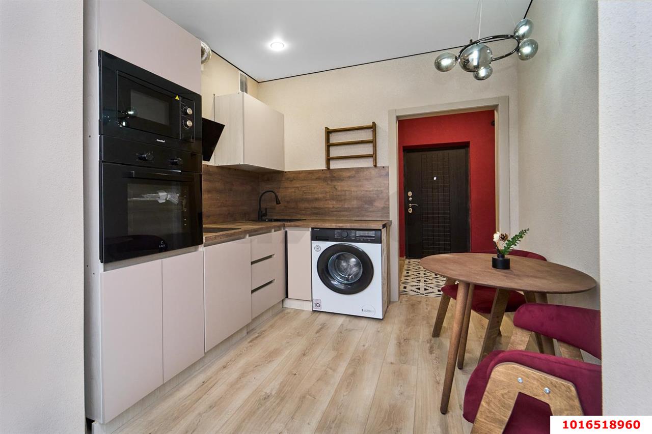 Фото №3: 1-комнатная квартира 23 м² - Яблоновский, Прикубанский внутригородской округ, мкр. жилой комплекс Бауинвест, ул. Майкопская, 40