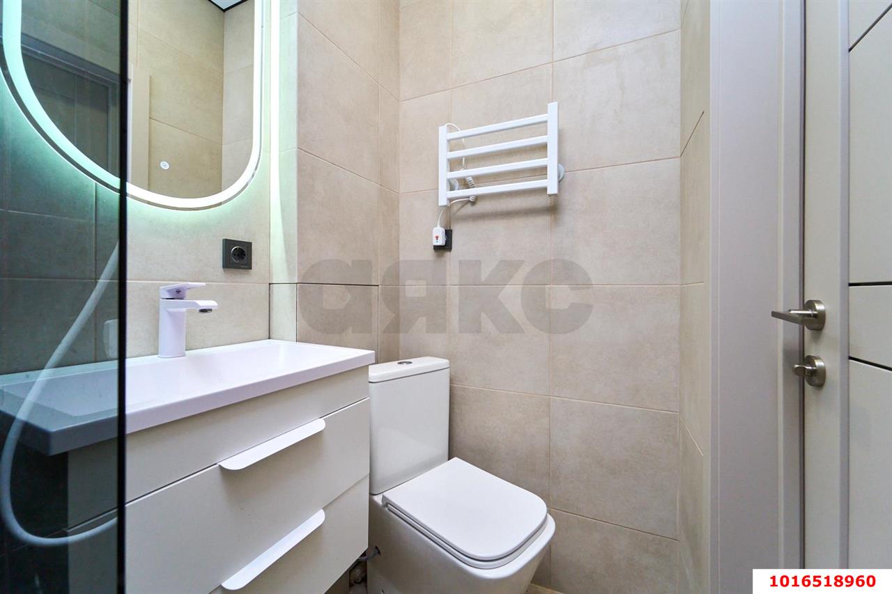 Фото №10: 1-комнатная квартира 23 м² - Яблоновский, Прикубанский внутригородской округ, мкр. жилой комплекс Бауинвест, ул. Майкопская, 40