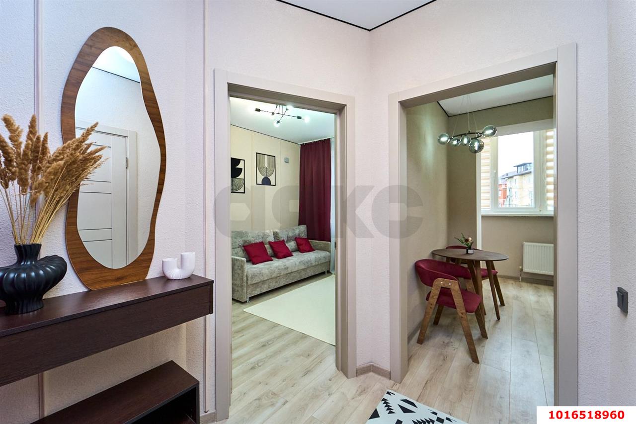 Фото №6: 1-комнатная квартира 23 м² - Яблоновский, Прикубанский внутригородской округ, мкр. жилой комплекс Бауинвест, ул. Майкопская, 40