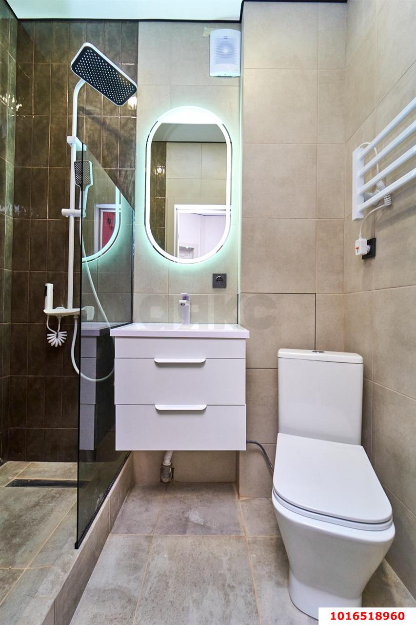 Фото №8: 1-комнатная квартира 23 м² - Яблоновский, Прикубанский внутригородской округ, мкр. жилой комплекс Бауинвест, ул. Майкопская, 40