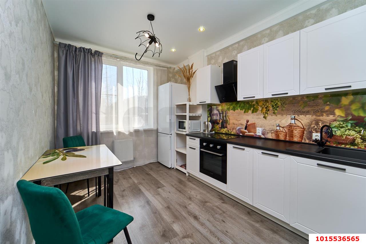 Фото №1: 1-комнатная квартира 40 м² - Краснодар, Прикубанский внутригородской округ, мкр. жилой комплекс Европа-Сити, ул. Византийская, 7