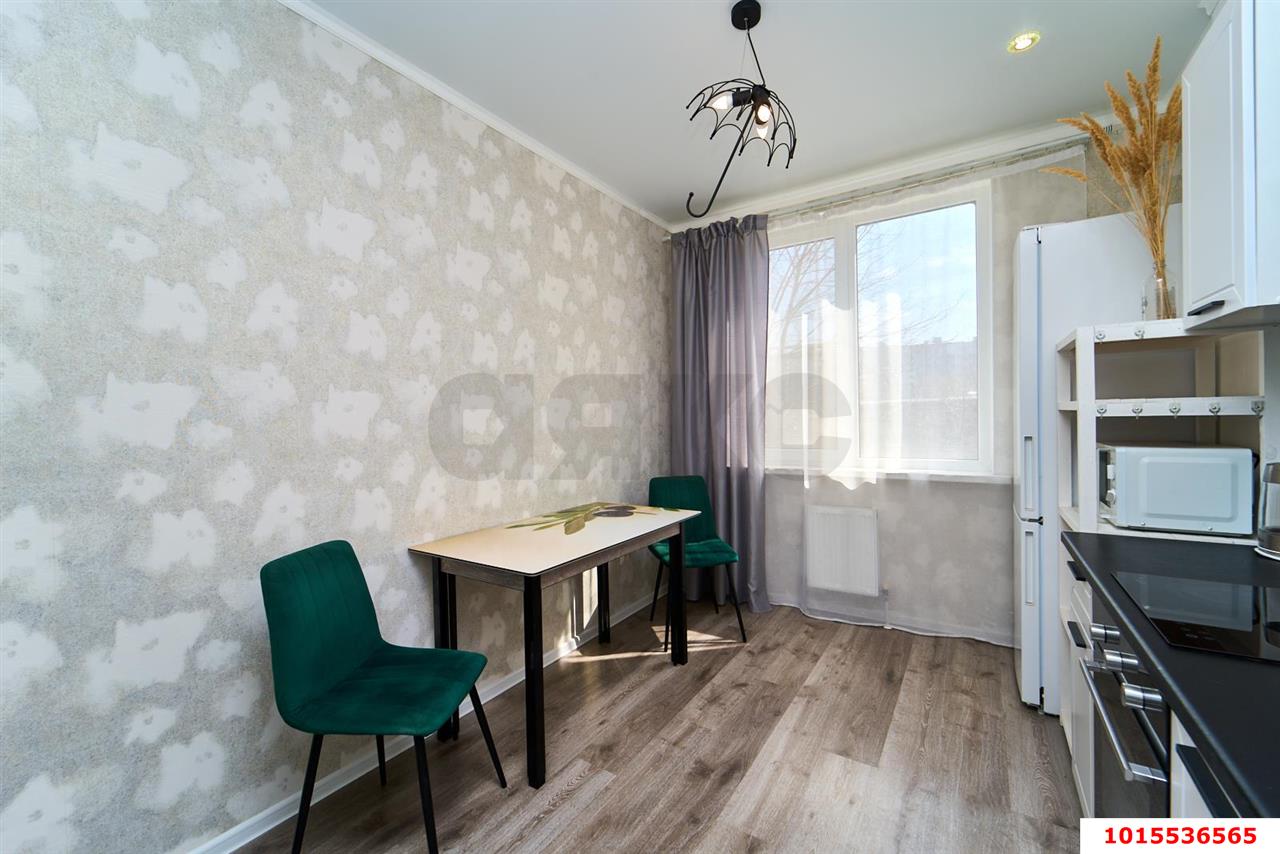 Фото №3: 1-комнатная квартира 40 м² - Краснодар, Прикубанский внутригородской округ, мкр. жилой комплекс Европа-Сити, ул. Византийская, 7