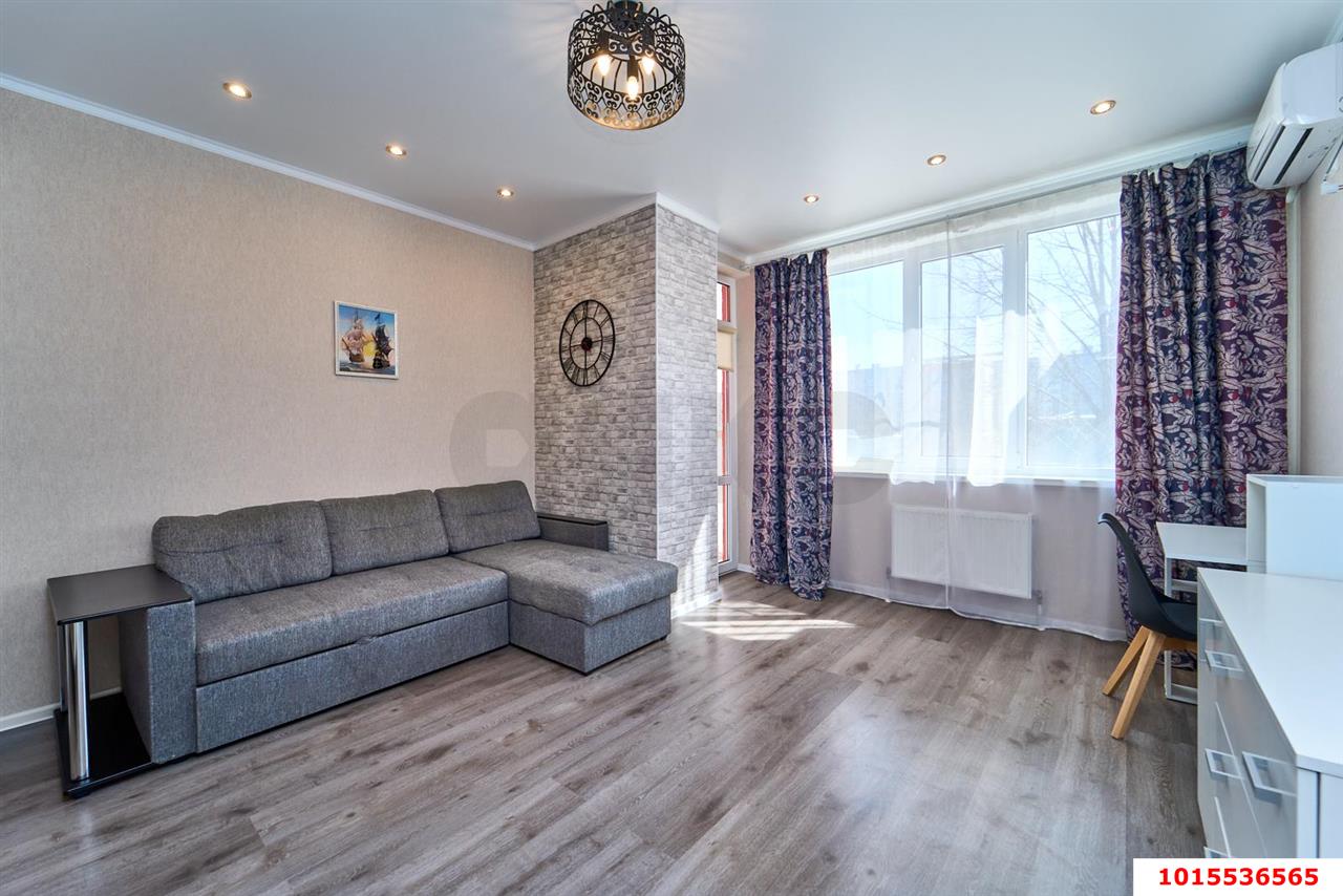 Фото №8: 1-комнатная квартира 40 м² - Краснодар, Прикубанский внутригородской округ, мкр. жилой комплекс Европа-Сити, ул. Византийская, 7