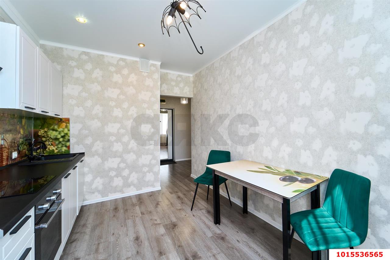 Фото №2: 1-комнатная квартира 40 м² - Краснодар, Прикубанский внутригородской округ, мкр. жилой комплекс Европа-Сити, ул. Византийская, 7