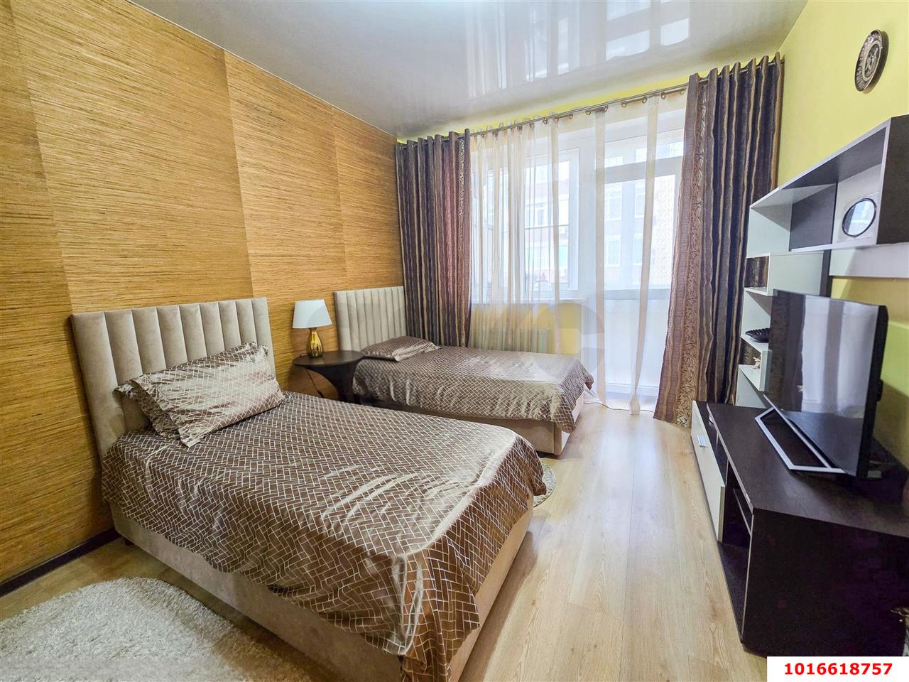 Фото №1: 1-комнатная квартира 34 м² - Краснодар, Прикубанский внутригородской округ, Завод Радиоизмерительных Приборов, мкр. Музыкальный, ул. имени С.В. Рахманинова, 33