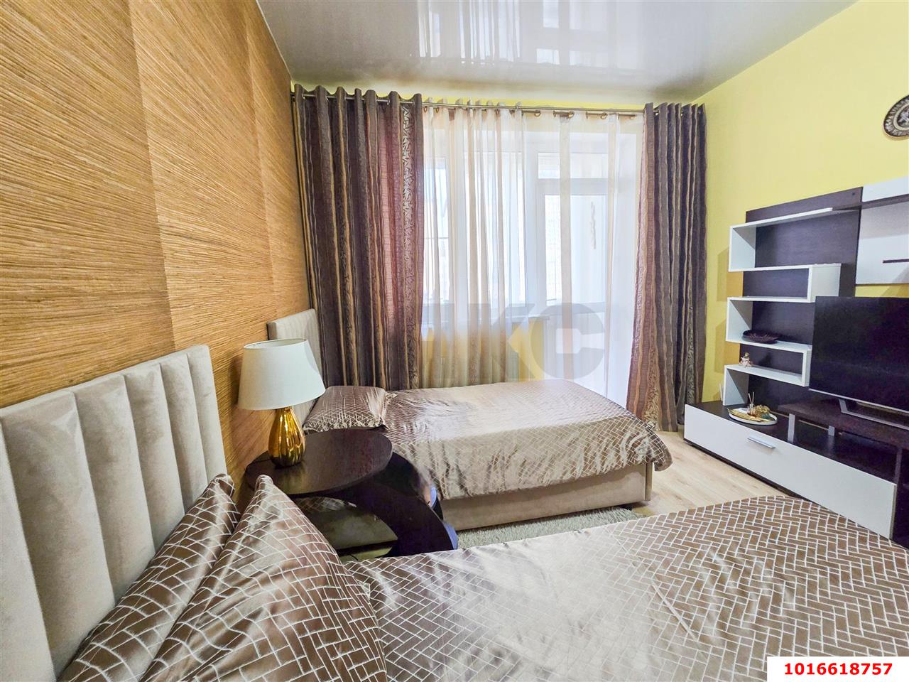 Фото №2: 1-комнатная квартира 34 м² - Краснодар, Прикубанский внутригородской округ, Завод Радиоизмерительных Приборов, мкр. Музыкальный, ул. имени С.В. Рахманинова, 33