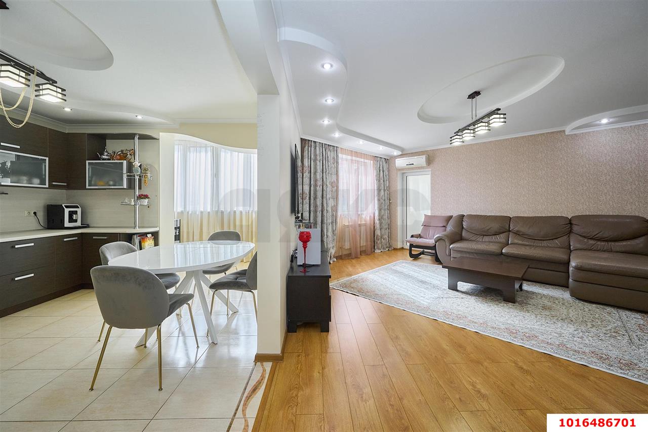 Фото №1: 3-комнатная квартира 120 м² - Краснодар, Западный внутригородской округ, мкр. Фестивальный, ул. Дальняя, 39/2