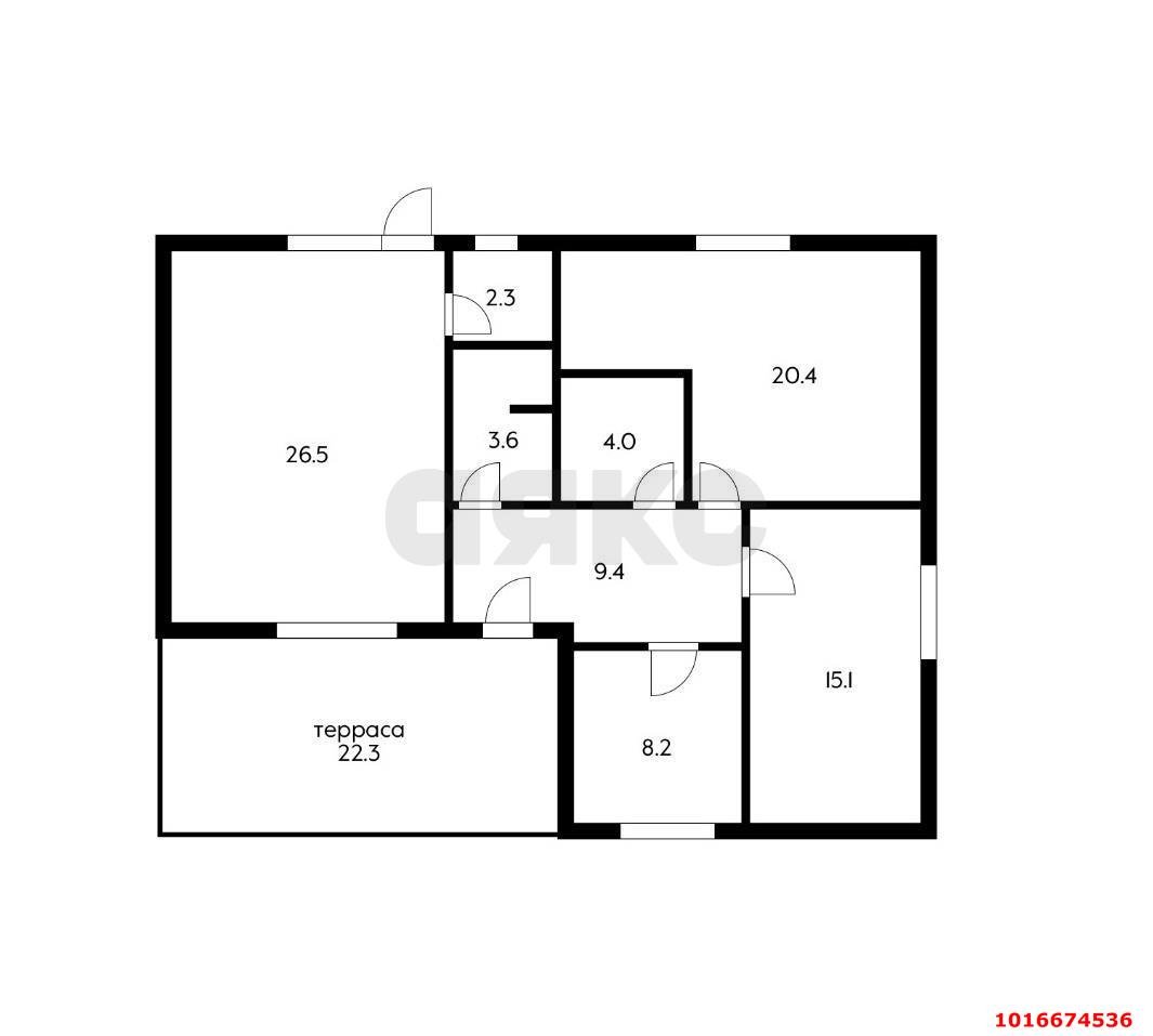 Фото №10: Дом 111 м² + 6 сот. - Железнодорожник-3, мкр. Карасунский внутригородской округ, ул. Дачная, 409