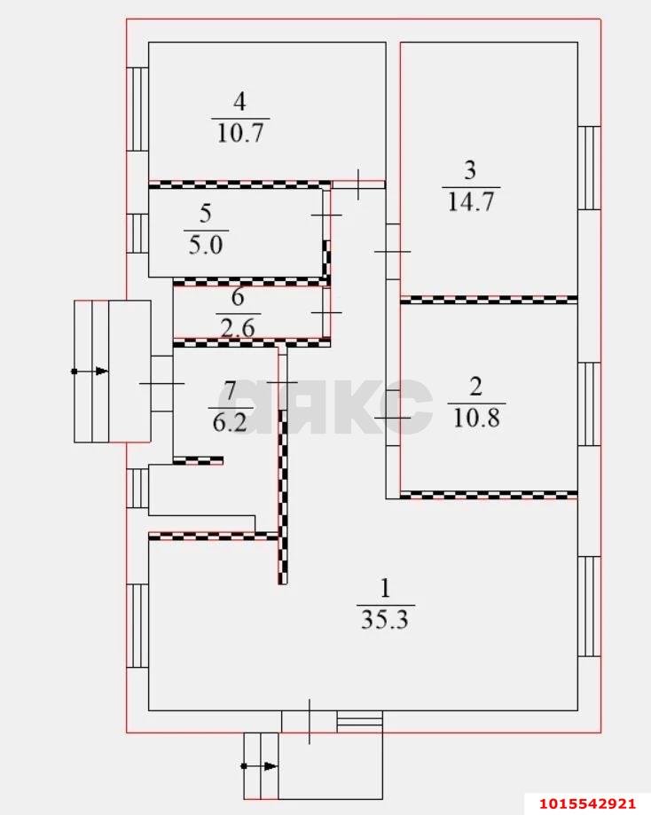 Фото №6: Дом 91 м² + 4 сот. - Елизаветинская, Прикубанский внутригородской округ, ст Кавказ, ул. Персиковая, 16