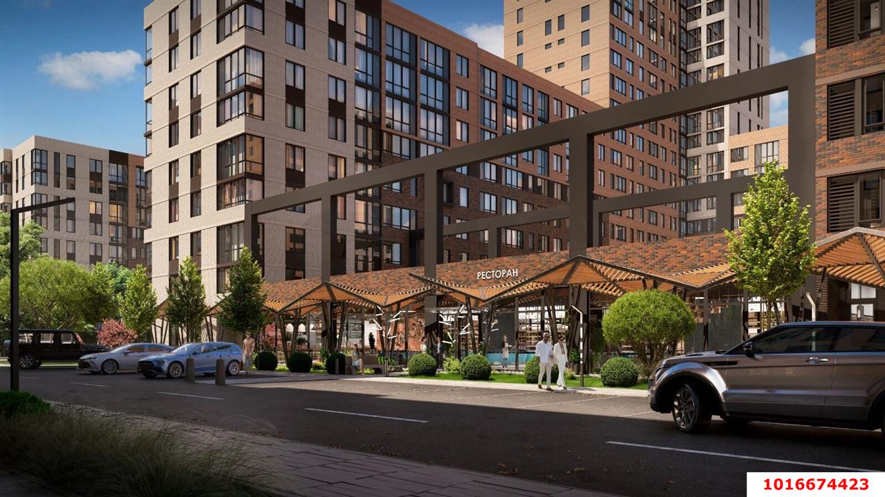 Фото №1: Студия 22 м² - Краснодар, Прикубанский внутригородской округ, мкр. жилой комплекс Народные Кварталы, ул. Народная, 54лит1