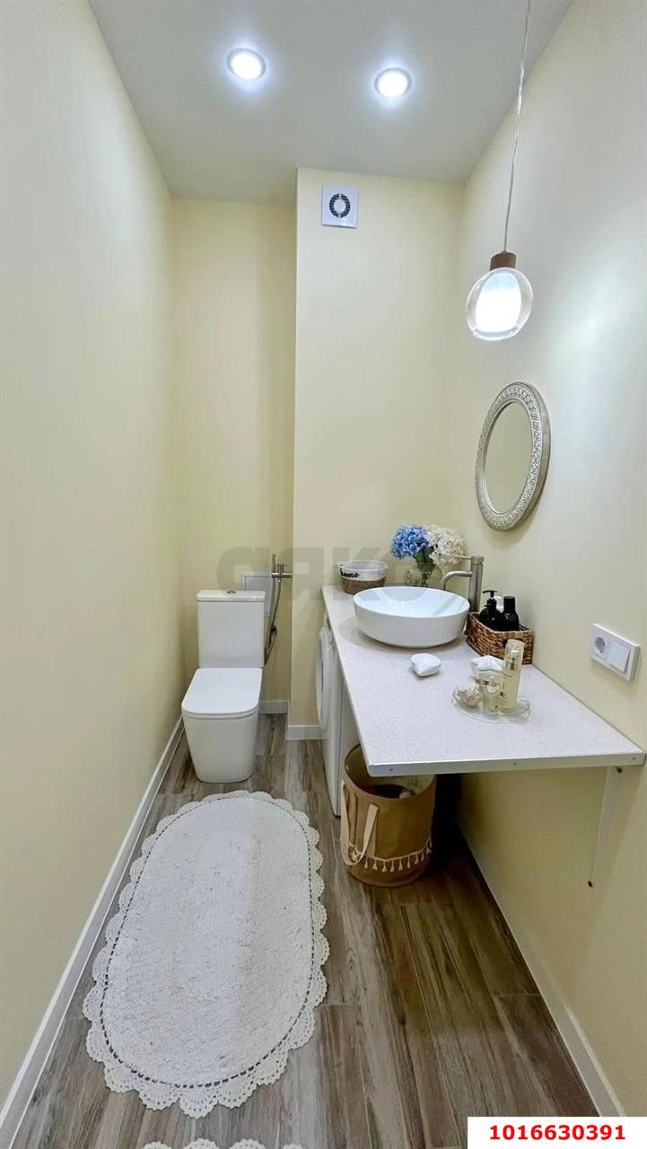 Фото №10: 2-комнатная квартира 64 м² - Краснодар, Центральный внутригородской округ, Черёмушки, мкр. жилой комплекс Фонтаны, ул. Воронежская, 47/35