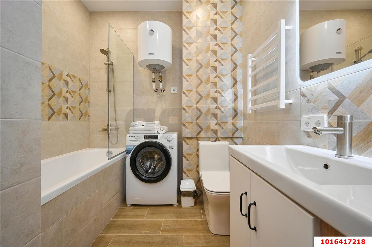 Фото №12: 1-комнатная квартира 37 м² - Краснодар, Прикубанский внутригородской округ, мкр. ЖК Бауинвест, ул. Героев-Разведчиков, 11/4